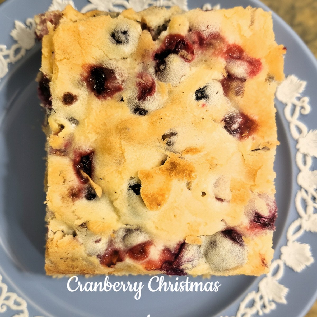 Cranberry Christmas bar