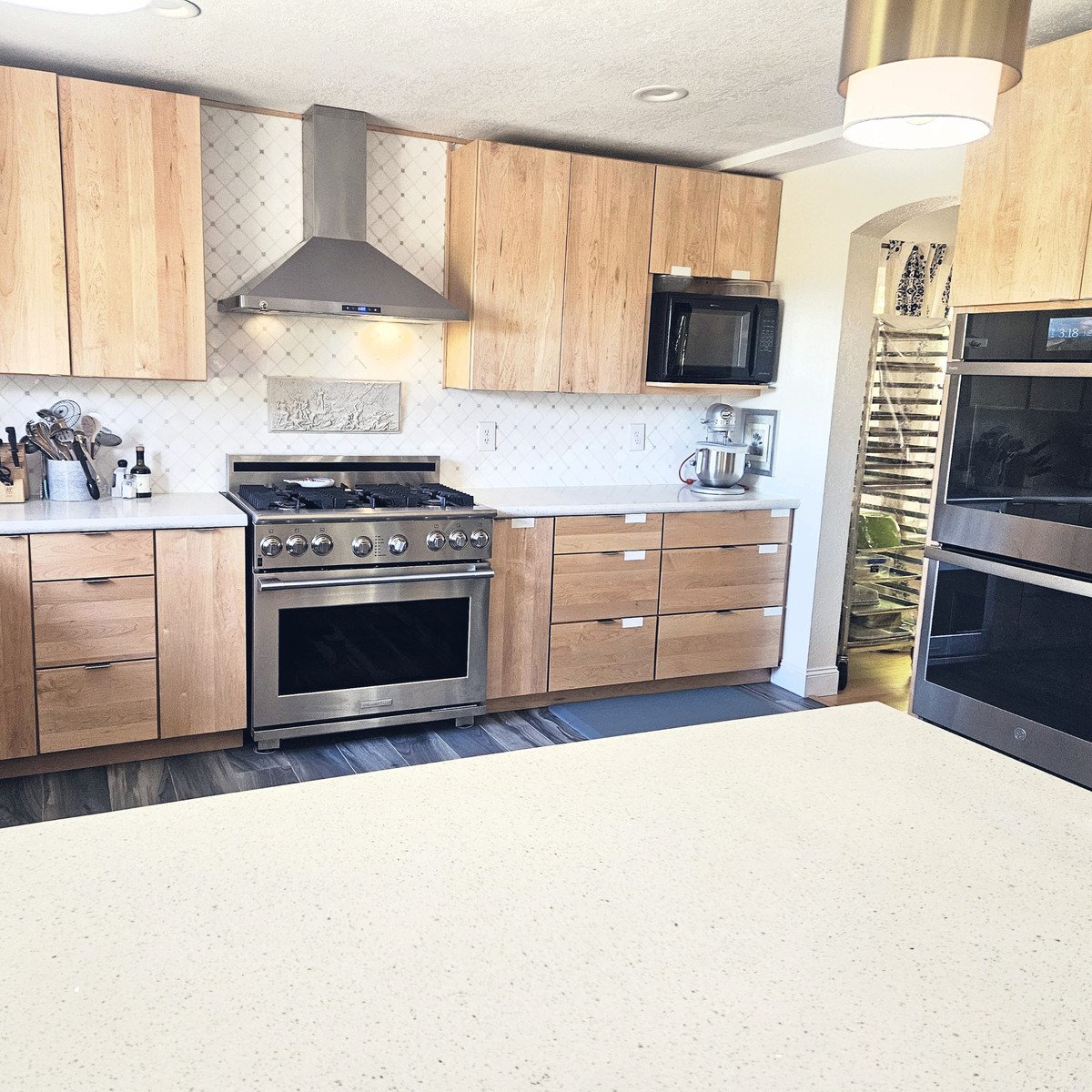 Our home bakery kitchen