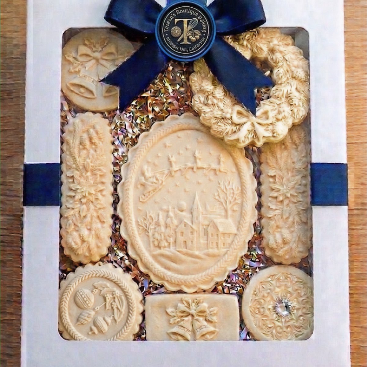 Springerle cookie gift box